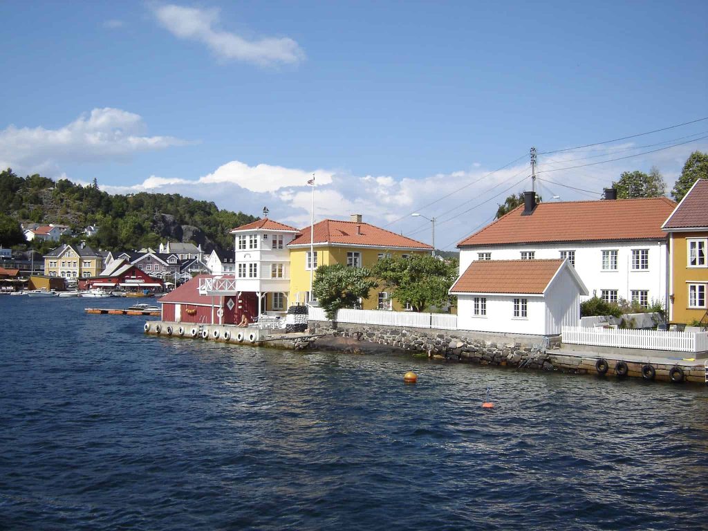 norske feriehus ved sjøen