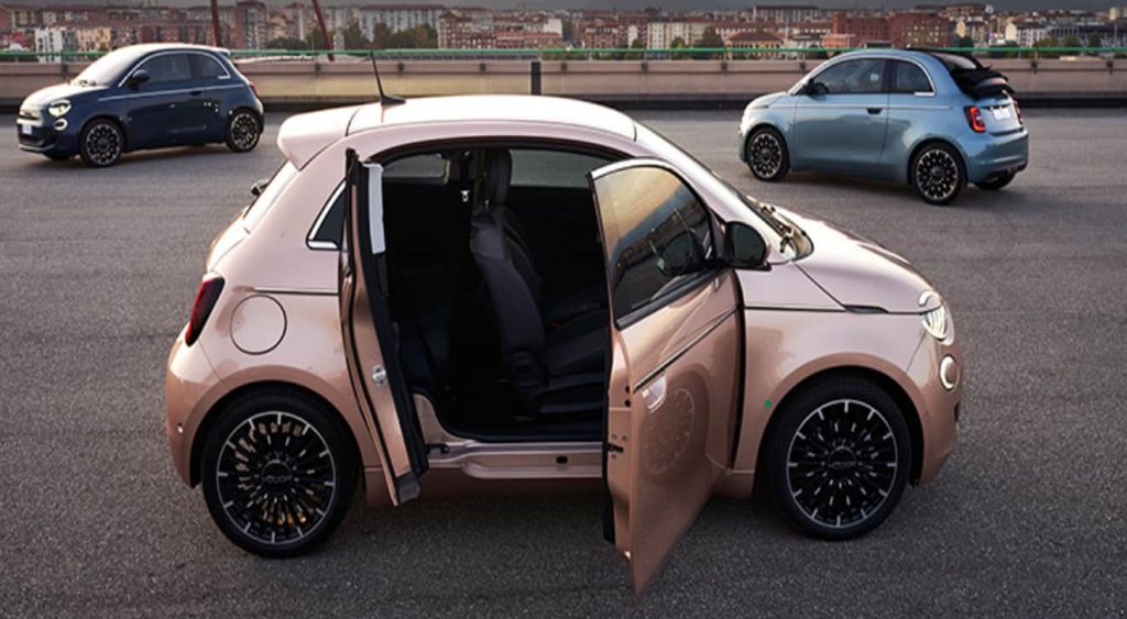 Fiat 500 Electric billige elbiler