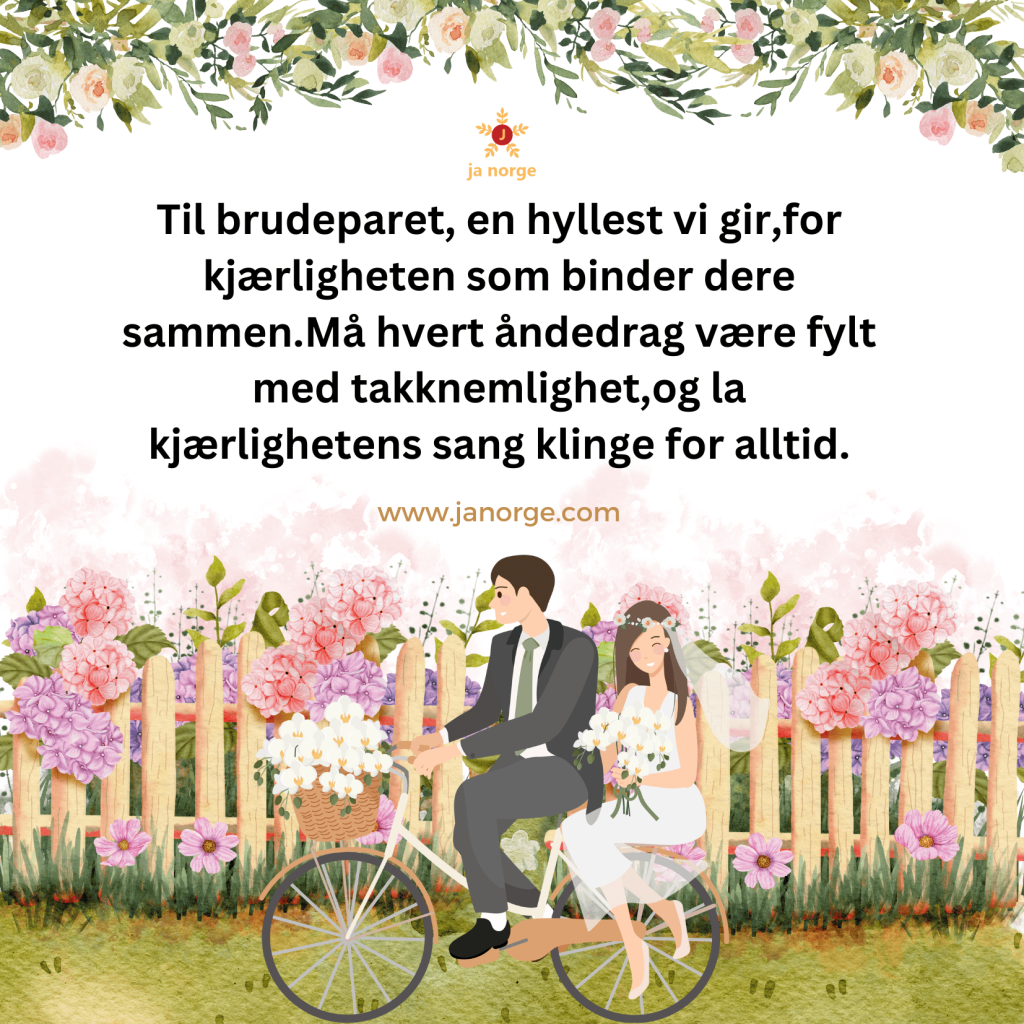 dikt bryllup nynorsk