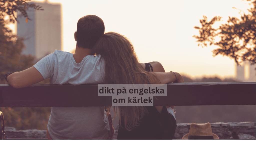 dikt på engelska om kärlek