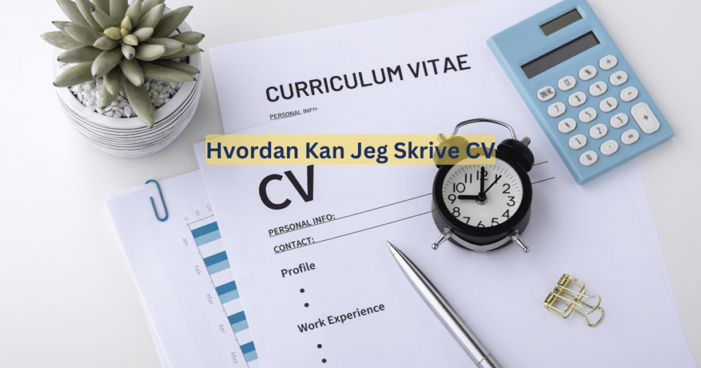 hvordan kan jeg skrive cv