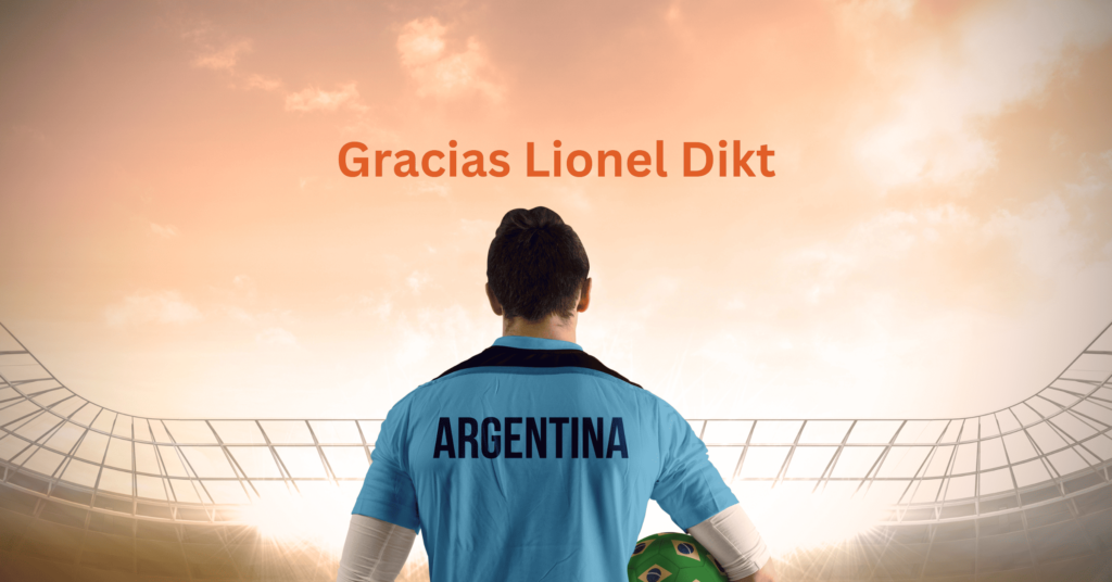 gracias lionel dikt
