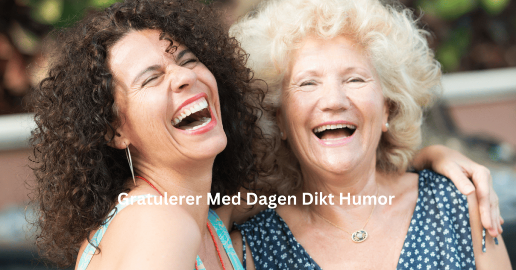 gratulerer med dagen dikt humor