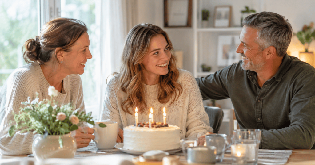 Gratulerer med dagen dikt til datter – datter feirer bursdag med foreldrene