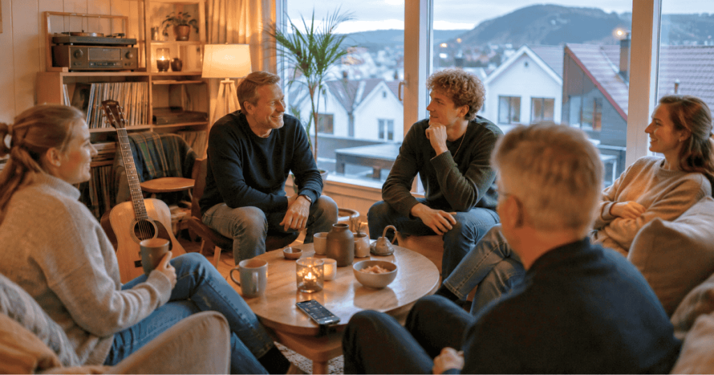 Mest kjente norske sanger fra ulike generasjoner